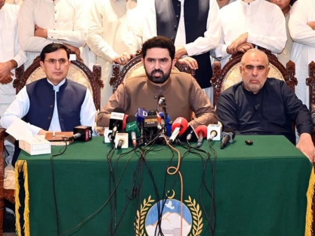 cm kpk press conference