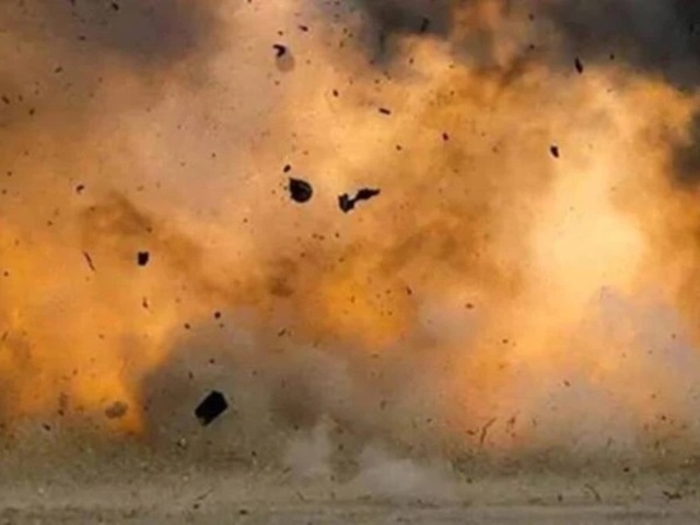 explosion in house