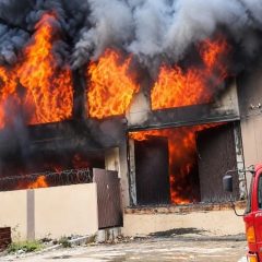 factory fire karachi