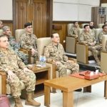 field marshal visited core headquarters peshawar