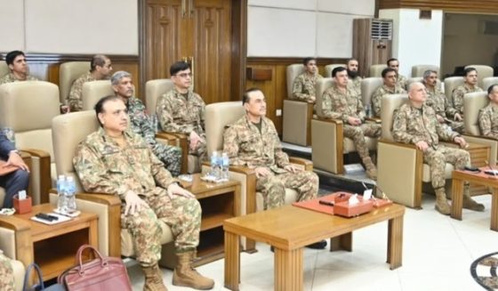 field marshal visited core headquarters peshawar