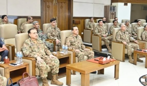 field marshal visited core headquarters peshawar