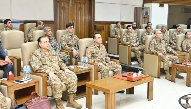 field marshal visited core headquarters peshawar