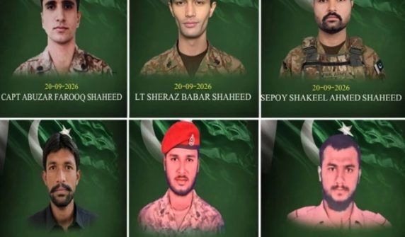 hangu 8 terrorists killed in security forces operation 6 pak army personnel martyred