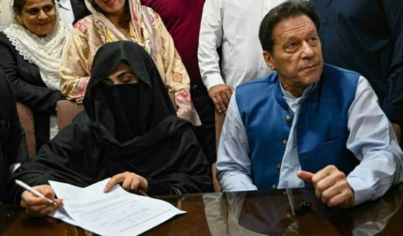 imran khan and bushra bibi
