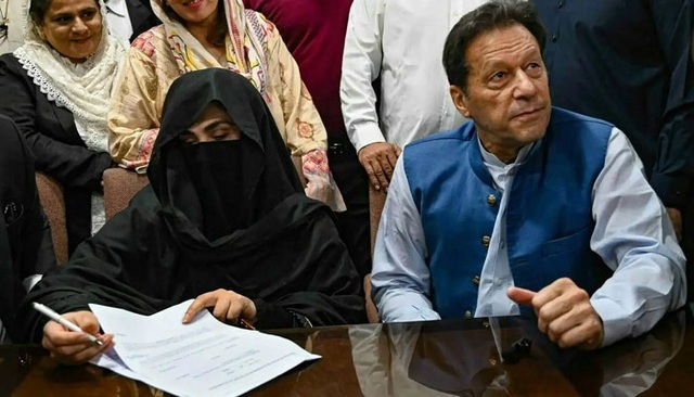 imran khan and bushra bibi