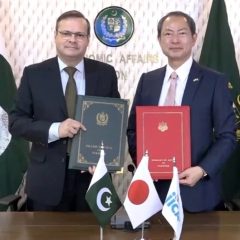 japan to provide164 million grant for flood prevention in sindh agreement signed