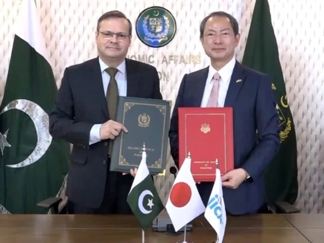 japan to provide164 million grant for flood prevention in sindh agreement signed