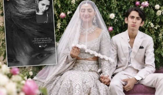 mahira khan with her son