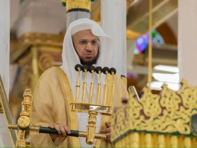 masjid e nabvi imam condemns houthi threats