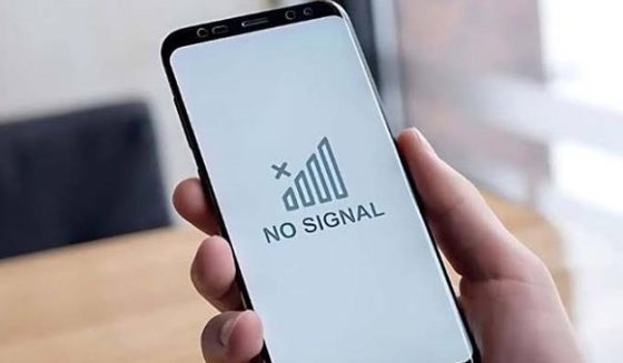 mobile signals and internet service block