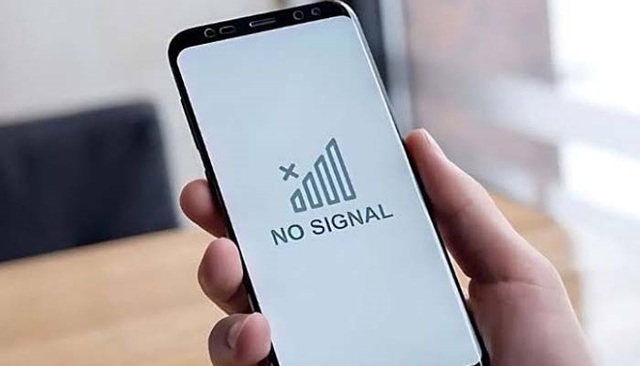 mobile signals and internet service block