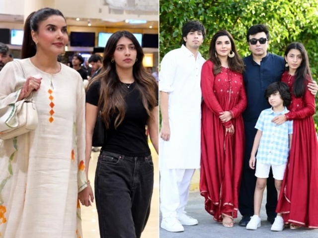 nida yasir,s daughter furious at those filming without permission