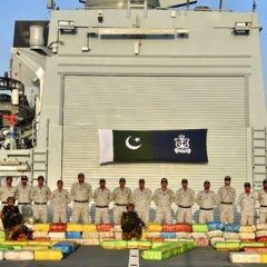 pakistan navy conducts major anti narcotics operation