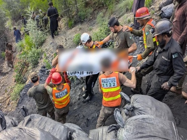 peshawar hassan khail mine collapse