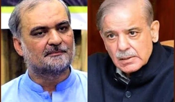 shehbaz sharif contacted hafiz naeem