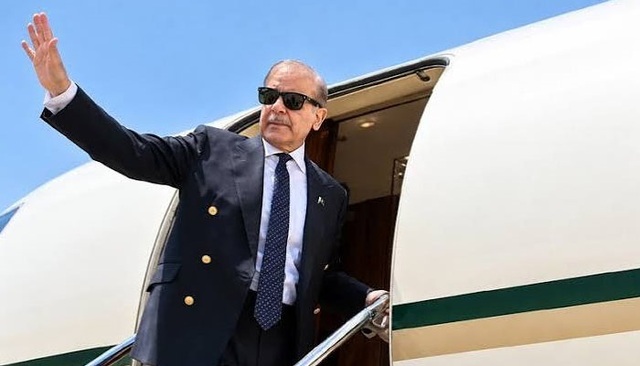 shehbaz sharif departs for UK