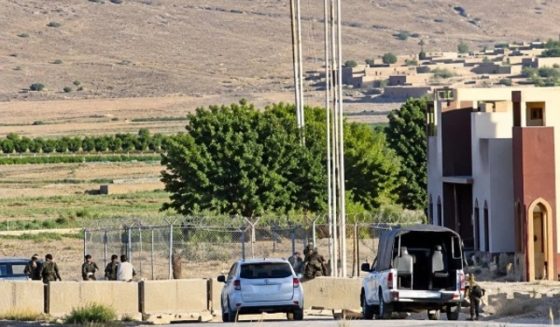 terrorisat attack on police checkpost