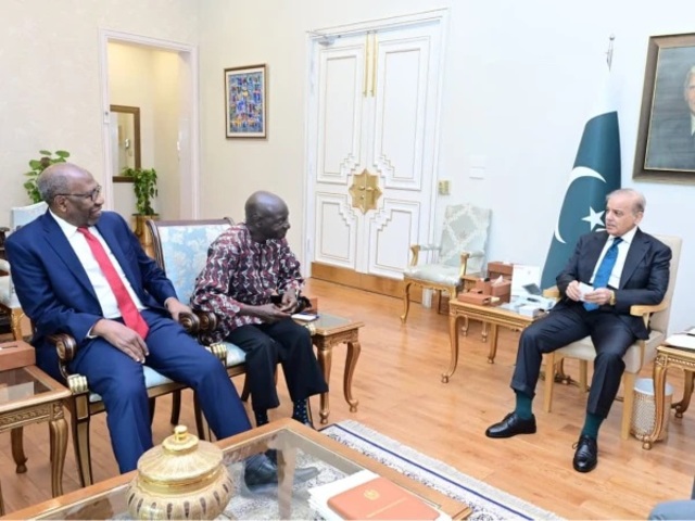 un sec gen candidate met shehbaz sharif