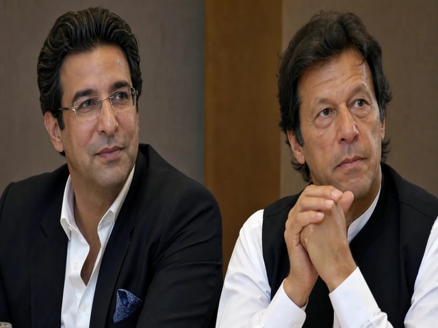 wasim akram imran khan