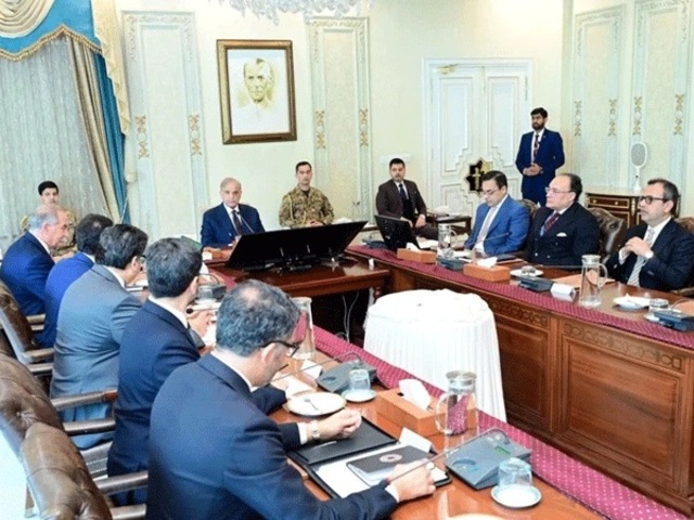 Alvarez & Marcel Managing Director Peter Briggs meets with Shehbaz Sharif