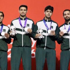 asian games pakistan wins first silver medal