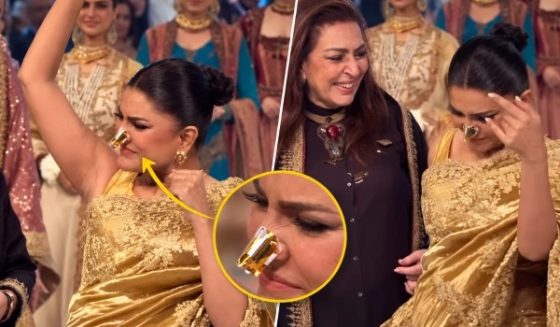 iffat umer in fashion week