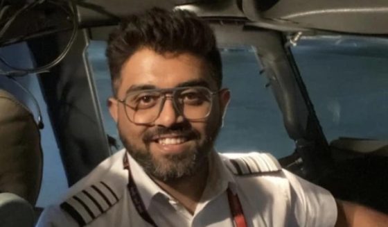 indian pilot in israel flight injured