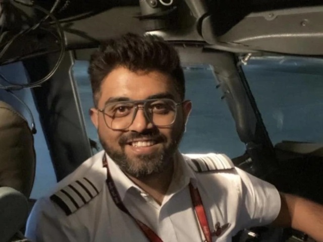 indian pilot in israel flight injured