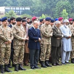 major hasnain and captain abdul samad funeral