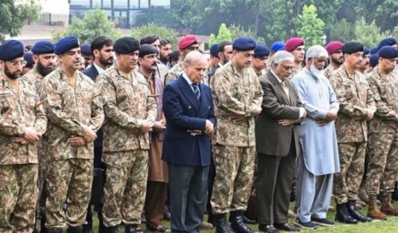major hasnain and captain abdul samad funeral