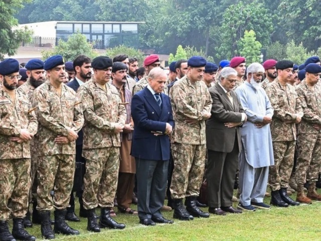 major hasnain and captain abdul samad funeral