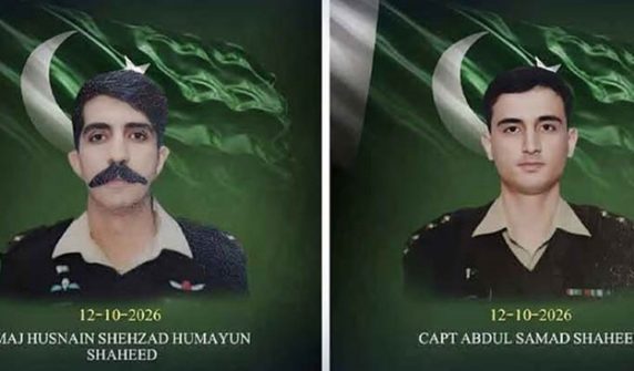 major husnain and captain abdul samad