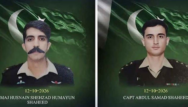 major husnain and captain abdul samad