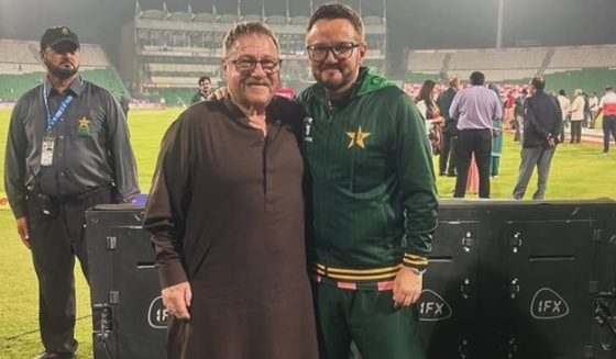 mike hesson with father