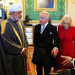 omani sultans historic uk state visit