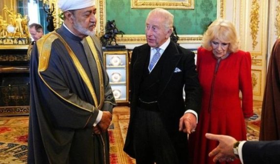 omani sultans historic uk state visit