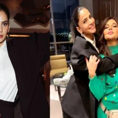 rakhi sawant and saba qamar meeting