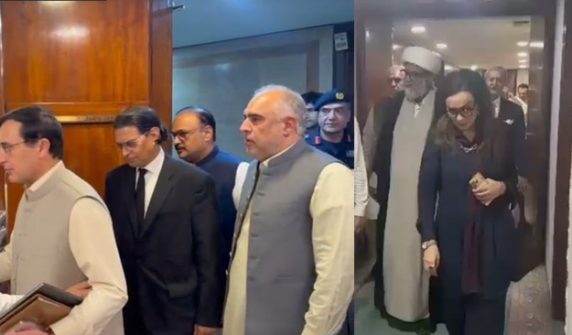 talk between government and opposition