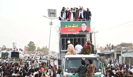 use of state resources in pti long march