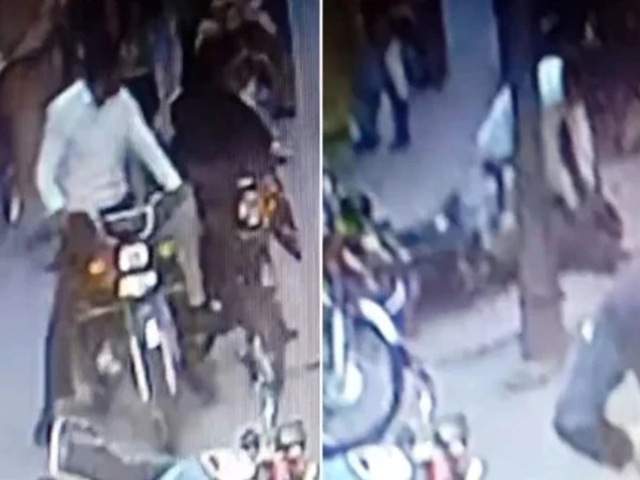 woman on scooter assault case